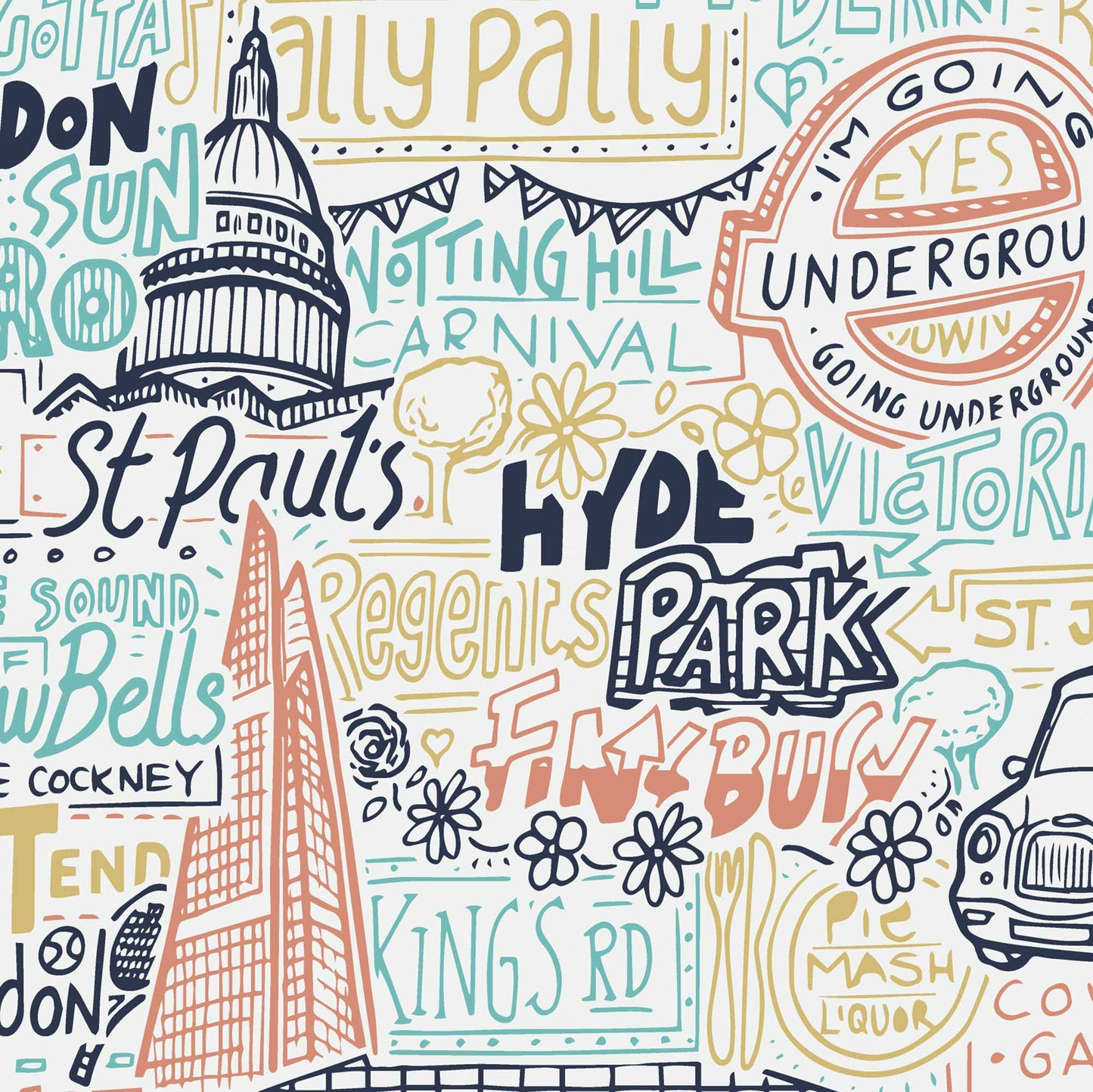 London Landmarks Colour