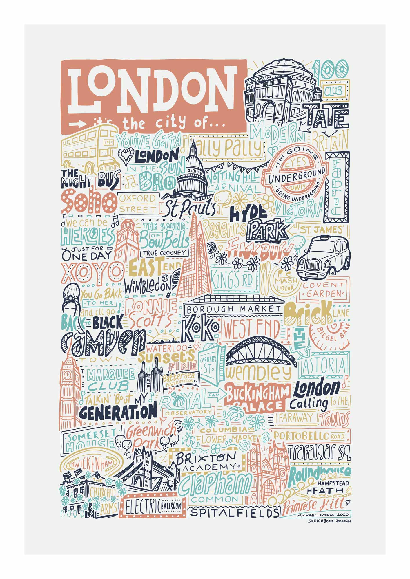 London Landmarks Colour