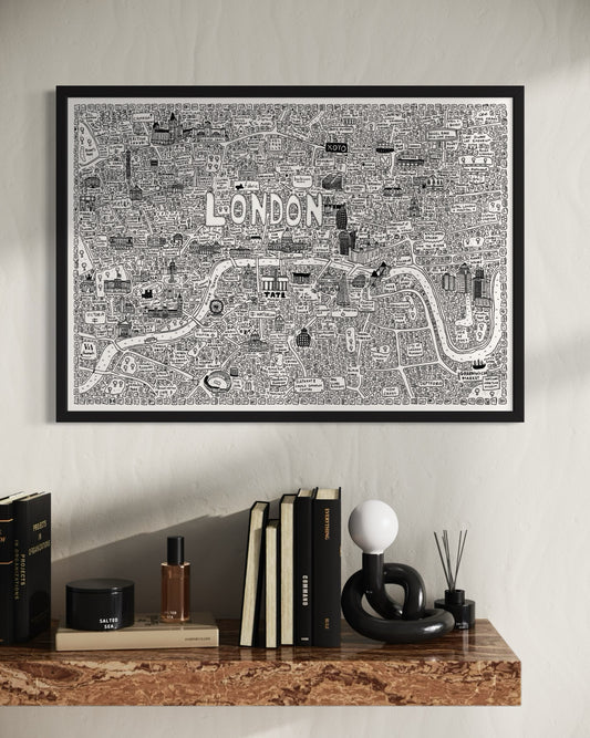London Doodle Map