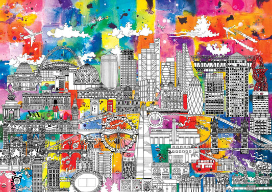 London Skyline Colour